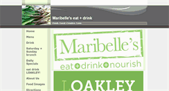 Desktop Screenshot of maribellestavern.com